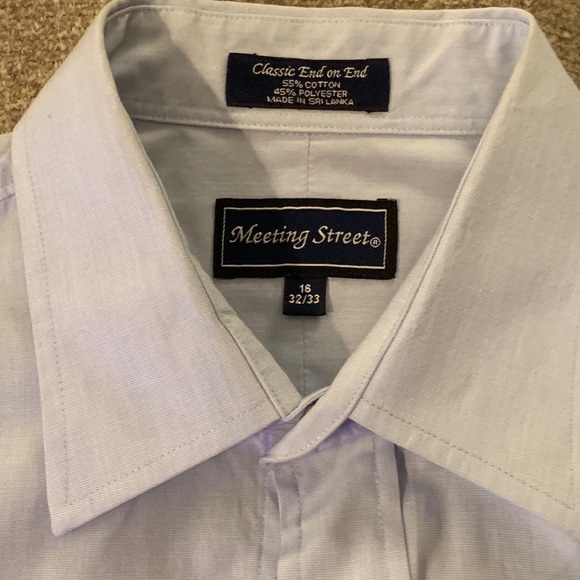 Men’s long sleeve button down size 16, 32/33 - Picture 2 of 4